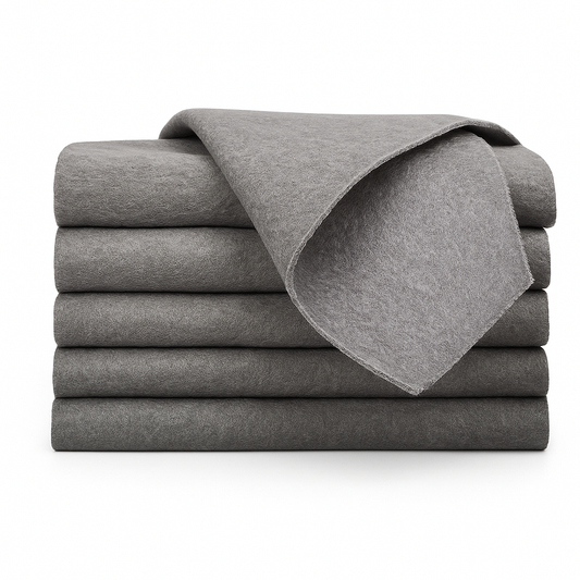 1/5/10PCS Thickened Microfibre Glass Cleaning Cloth – Lint-Free, Streak-Free, Reusable Polish Towel for Windows, Mirrors, Kitchen & Car