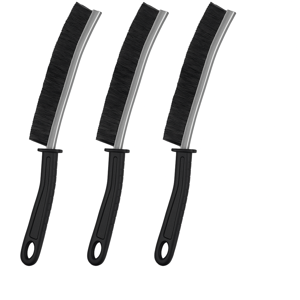 Multifunctional Gap & Crevice Cleaning Brush – Hard Bristle Household Tool for Windows, Corners, Sink Edges
