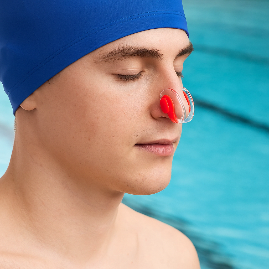 4/8/12PCS Silicone Swimming Nose Clips – Comfortable Reusable Nose Plugs for Kids & Adults (Anti-Slip, Waterproof, Soft Fit)