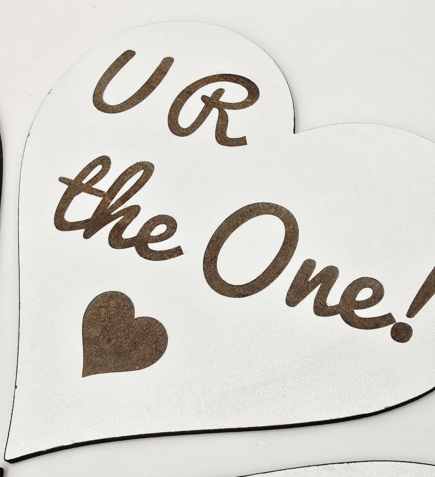 Personalised Valentines day Coasters Hearts. Gifts for Her/Him/They