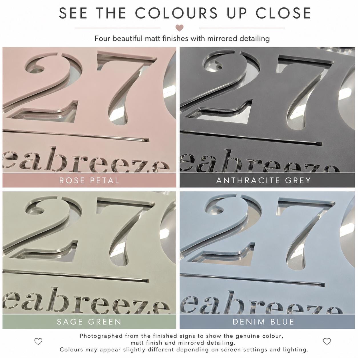 Personalised Stick-On Caravan Sign with Lighthouse, Custom Static Caravan Number Plaque, Coastal Holiday Home Name Sign